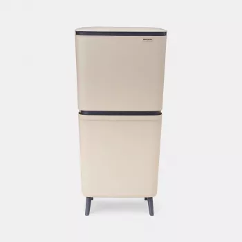 Brabantia SortUp Hi Coș de gunoi 20+25L, Bej