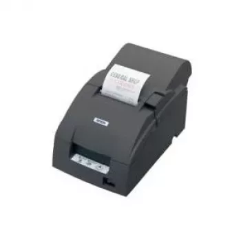 Imprimantă de bonuri matricială în două culori Epson TM-U220A, serial, tăiere automată, gri închis