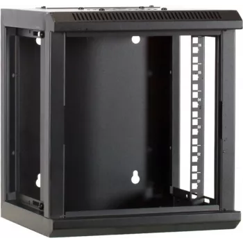 DSIT 6U 10 inch Carcasă server de perete cu ușă din sticlă, 312x310x352 mm, Negru (DS10-3306)