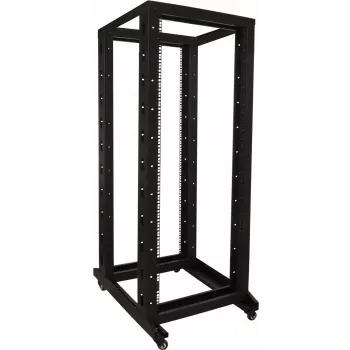Dulap rack de server DSIT 32U 19 inch independent pe roți, 600x800x1600 mm, negru, neasamblat