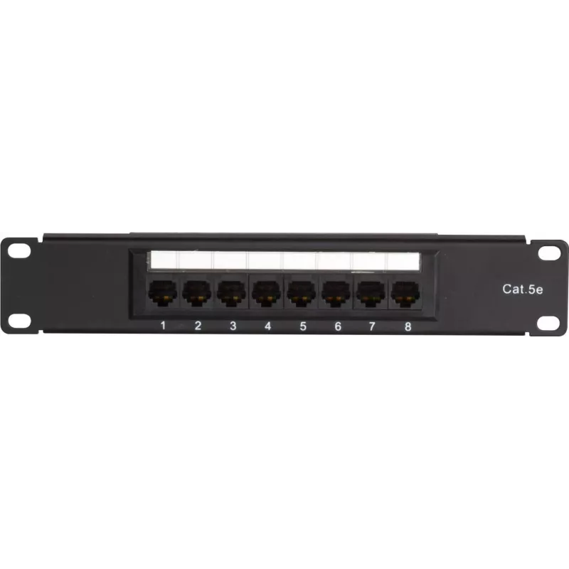 Patch panel DSIT DS-10Patch5-8UTP 10 inch 8 porturi UTP CAT 5e
