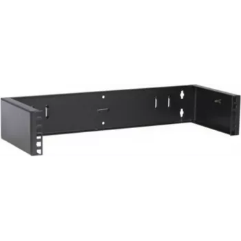 Cadru rack de montare pe perete DSIT 2U 19 inch, fără balamale, adâncime 180 mm, negru (DS-WMB2-S)