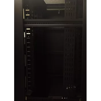 Panou vertical de management al cablurilor DS-IT 37U negru (DS-CABLETRAY-37U)