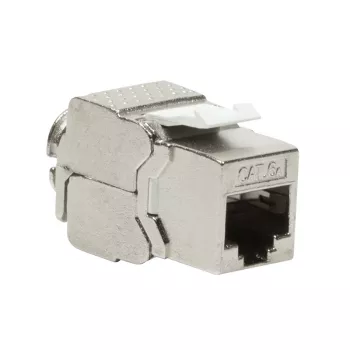 DSIT CAT6a STP Keystone Jack Toolless RJ45 Module
