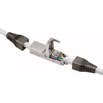Conector RJ45 DSIT STP CAT6a fără unelte - ecranat, 10G, Slim