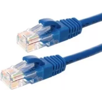 Cablu patch de rețea DSIT CAT6 U/UTP, 3m, albastru, 100% cupru (DC-64-030)