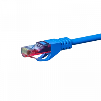 Cablu patch Ethernet DSIT CAT6, 100% cupru, U/UTP, 5m, albastru (DC-64-050)