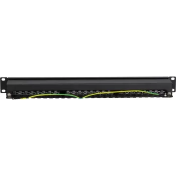 Patch panel DS-IT CAT 5e FTP cu 24 de porturi pentru rack 19 inch