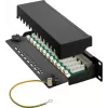 Patch panel DSIT DS-10Patch6a-12STP de 10 inch cu 12 porturi STP CAT 6a