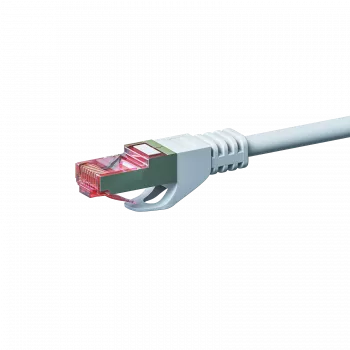 Cablu de rețea DSIT CAT 6 LSOH - S/FTP - 1 metru - alb (DC-S62-010)