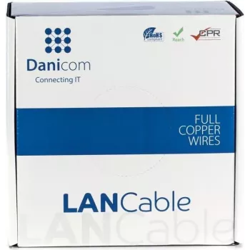 Cablu DSIT DANICOM CAT6 FTP 100m PVC (Fca) - DC-FTP6-100-FCA