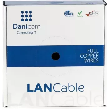 Cablu de rețea DSIT DANICOM CAT6 FTP 50m PVC Fca