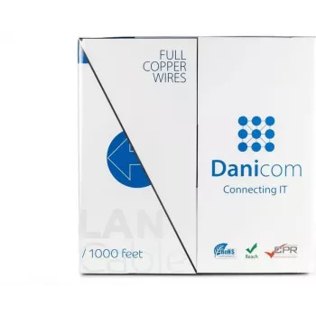 Cablu de rețea DSIT DANICOM CAT5E FTP 305m PVC flexibil (Fca)