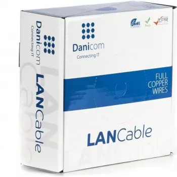Cablu de rețea DSIT DANICOM CAT5E FTP 50m PVC flexibil (Fca)