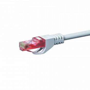 Cablu patch de rețea DSIT CAT6 U/UTP, 7,5 m, alb, 100% cupru (DC-62-075)