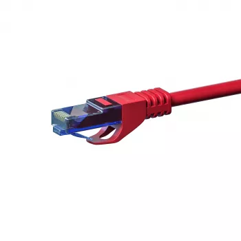 Cablu de rețea DSIT CAT6a 100% cupru U/UTP 10 m roșu (DC-U6A5-100)
