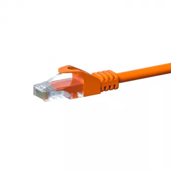 Cablu de rețea DSIT CAT 5e U/UTP 10m portocaliu CCA