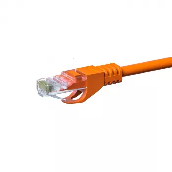 Cablu de rețea DSIT CAT 5e U/UTP 10m portocaliu CCA