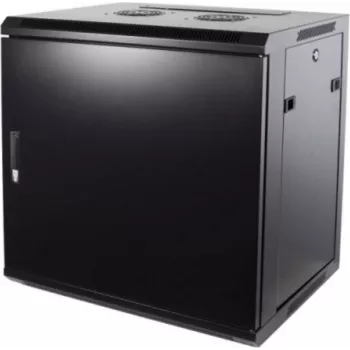 Dulap server DSIT DS6409M 9U pentru montaj pe perete 600x450x500 mm cu ușă metalică
