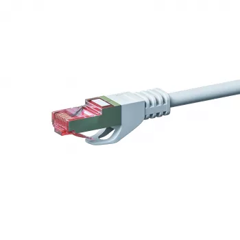Cablu patch DSIT CAT 6 S/FTP LSOH, 0,5 m, alb (DC-S62-005)
