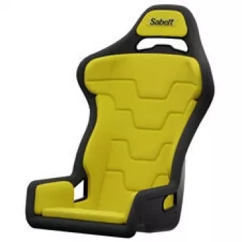 Scaun de simulare curse Sabelt SRS-1, carcasă din fibră de sticlă, căptușit - Racing Yellow
