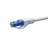 Cablu patch DSIT UTP CAT6a 2m alb - 100% cupru DC-U6A2-002