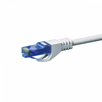 Cablu patch DSIT UTP CAT6a 2m alb - 100% cupru DC-U6A2-002