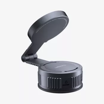 Suport auto magnetic SPIGEN MFT35-1 OneTap Pro MagSafe pentru bord, parbriz și ecran, negru