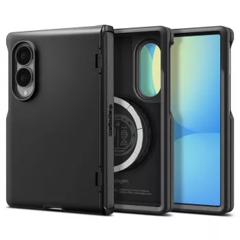Husă MagSafe Spigen Slim Armor Pro Mag pentru Samsung Galaxy Z Fold8, neagră