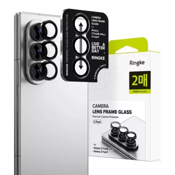 Set de 2 rame de cameră Ringke pentru Samsung Galaxy Z Fold 7 / 8 Ultra - Ultra Black