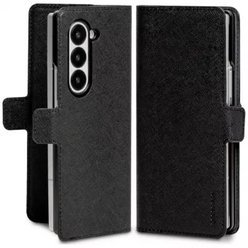 Husă tip portofel Mercury Premium Wallet Diary pentru Samsung Galaxy Z Fold8 Ultra - negru