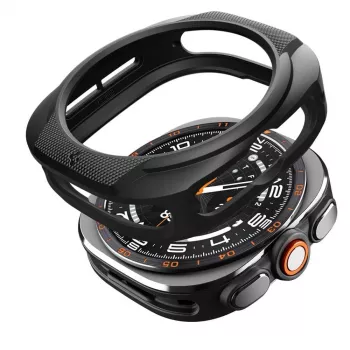 Husă Spigen Liquid Air pentru Samsung Galaxy Watch Ultra 2 2026 (47mm) - neagră mat