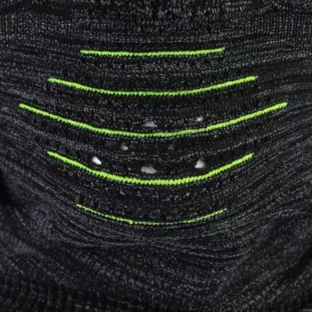 BUFF DryFlx Pro Balaclava - Black, Seamless 4-Way Stretch, Thermal, Reflective