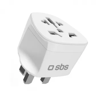 Adaptor universal de călătorie SBS pentru Marea Britanie - alb