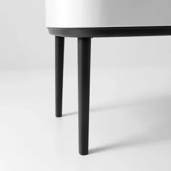Coș de gunoi Brabantia Bo Touch Bin 3 x 11 L, alb
