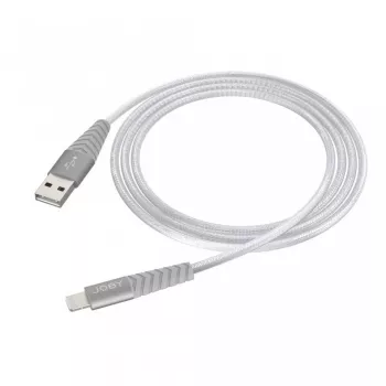 Joby Charge and Sync Lightning Cable, 1.2 m, Silver (JB01814-BWW)