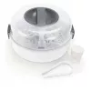 Sterilizator de biberoane pentru microunde Alecto BW-04 alb
