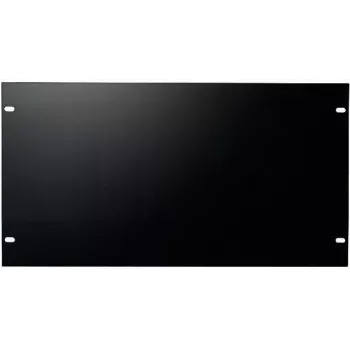Panou orb rack DS-IT 19” 6U oțel negru (DS-Blind6)