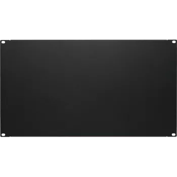 Panou orb rack DS-IT 19” 6U oțel negru (DS-Blind6)