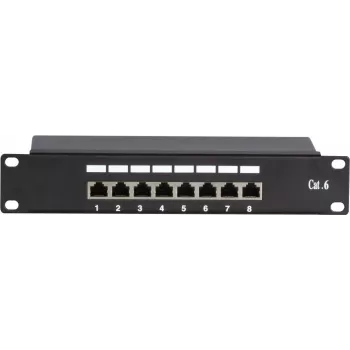 Patch panel DSIT DS-10Patch6-8FTP 10 inci 8 porturi FTP CAT6