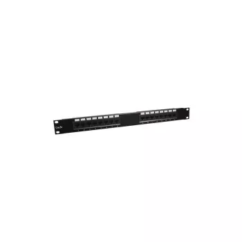 Patch panel DSIT DS-Patch5-16UTP 19 inci 1U CAT5e UTP 16 porturi, negru