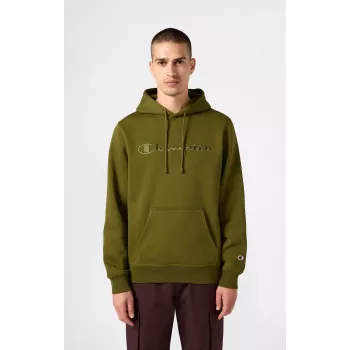 Hanorac cu glugă Champion pentru bărbați, oliv, 220271 GS585, XL
