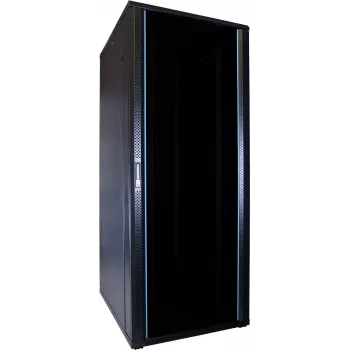 Rack server DSIT 47U 19 inci cu ușă din sticlă 600x800x2260mm, negru