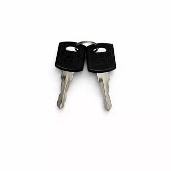 Set de chei de schimb DSIT pentru uși de dulapuri server exterioare (9U-22U) - 2 chei, DS-KEY-OUT-M