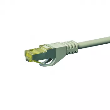 Cablu patch de rețea DSIT Cat.7 S/FTP PiMF RJ45, 2m, gri