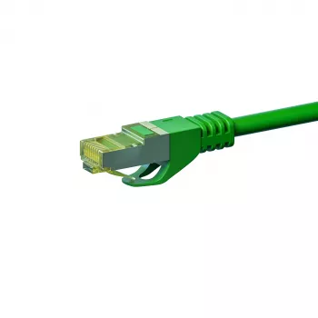 Cablu de rețea DSIT Cat.7 S/FTP (PiMF) RJ45, verde, 20 m