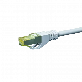 Cablu de rețea DSIT Cat.7 S/FTP PiMF RJ45, 7,5 m, alb