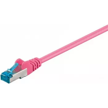 Cablu patch DSIT CAT 6a S/FTP LSOH, 1m, roz