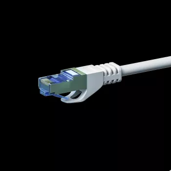 Cablu patch Ethernet DSIT CAT 6a S/FTP LSOH, 7,5 m, alb
