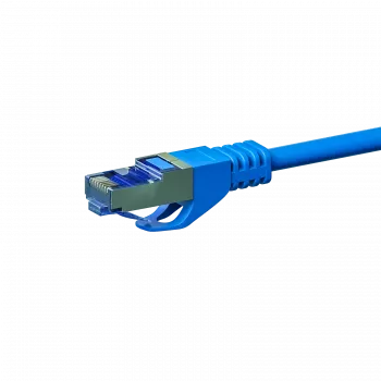 Cablu de rețea DSIT CAT 6a LSOH - S/FTP - 15 metri - albastru (DC-6A4-150)